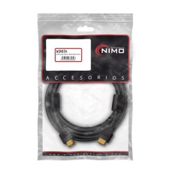 Кабель HDMI 10 метрів 2.0b, сумісний з 4K при 60Гц, Hi-Speed Ether, M-M з феритами.