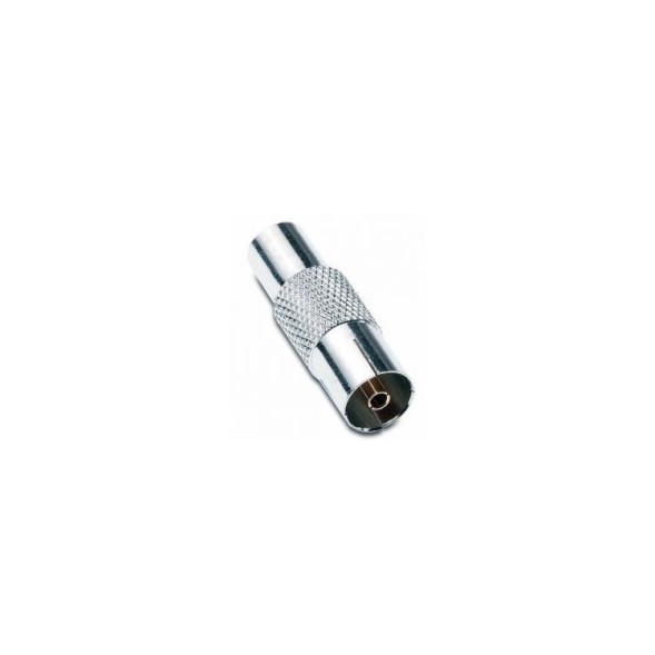 Conector TV Hembra Recto Metálico EDC 05-1216
