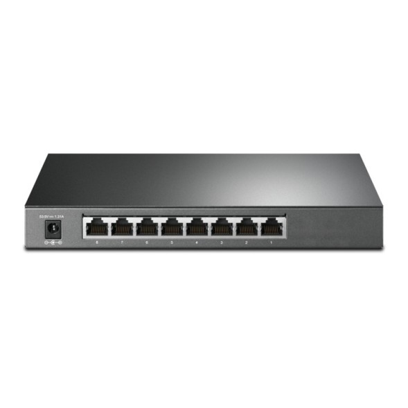 REACONDICIONADO | Switch gestionable Omada SG2008P - 8 Gigabit, 4 PoE+, 62W, VLAN, Routing L3, Fanless