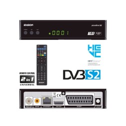 Компактний супутниковий приймач PICCOLLINO S2 Edision DVB-S2 H.265 з картридером
