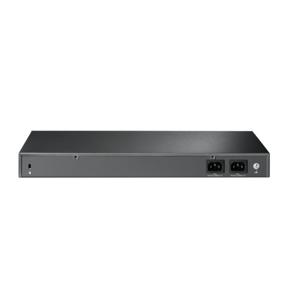 Switch Gestionable OMADA de 16 SFP+ (10Gb), 1 puerto de consola RJ45, L2/L2+, para rack 19"