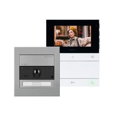 Kit videoportero 2 hilos Comelit CR7190V - Ultra y Chronos, manos libres 4.3", Simplebus2
