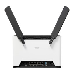 REACONDICIONADO | Router Wi-Fi 6 MikroTik CHATEAU PRO AX - AX3600, dual band, 5 puertos Gb, PoE-out. H53UiG-5HaxQ2HaxQ