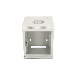 Rack de pared 10" 6U, F300 / AN300 / AL470mm, carga 60Kg, vacío. DESMONTADO