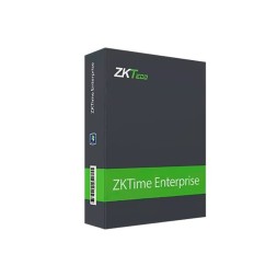 Software control de presencia ZKTeco ZK-ENTERPRISE-100 - 100 empleados, TCP/IP, Wi-Fi, RRHH
