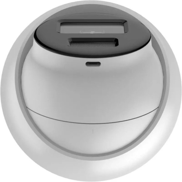 Cámara IP domo ColorVu, 4MPx, IR 30mts, 2.8mm, H.265+, PoE802.3af. IP67