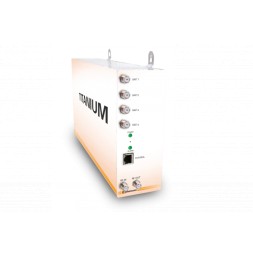 Cabecera transmoduladora compacta con 8 entradas QPSK/DVB-S2 a 8 salidas COFDM y 4CI