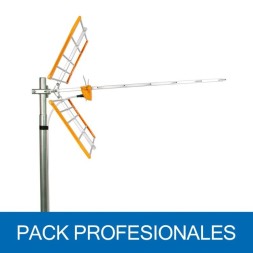 Antena UHF TELEVES L 700 6U - 18 elementos 13 dB