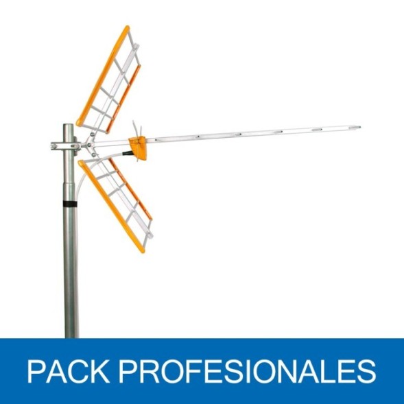 Antena UHF TELEVES L 700 6U - 18 elementos 13 dB