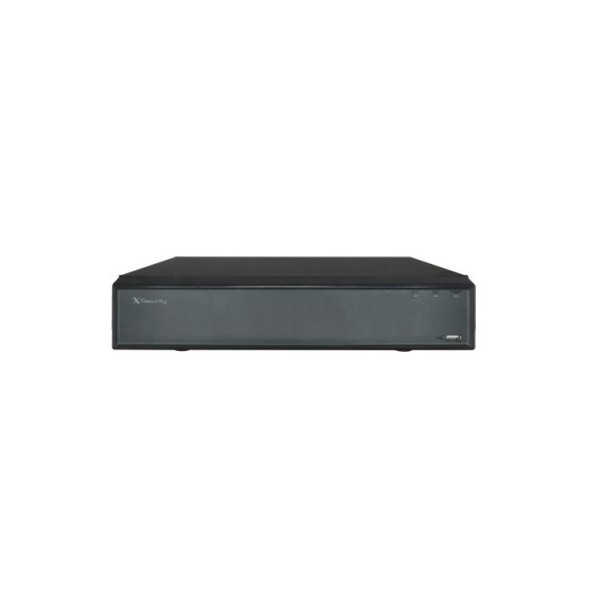 NVR 16ch IP PoE hasta 12Mpx, 160Mbps, H.265, 2 HDD, ePoE