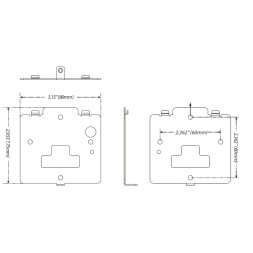 Lector control accesos ZKTeco ZK-ER-KR904-ZK - EM, DESFire, PIN