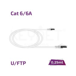 Latiguillo Cat6/6A Keynet TL-6AFTB26 - U/FTP, 0.25 m, LSZH