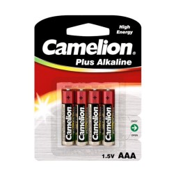 Paquete de 4 pilas Alcalinas LR03 AAA, 1,5V, Alcalina