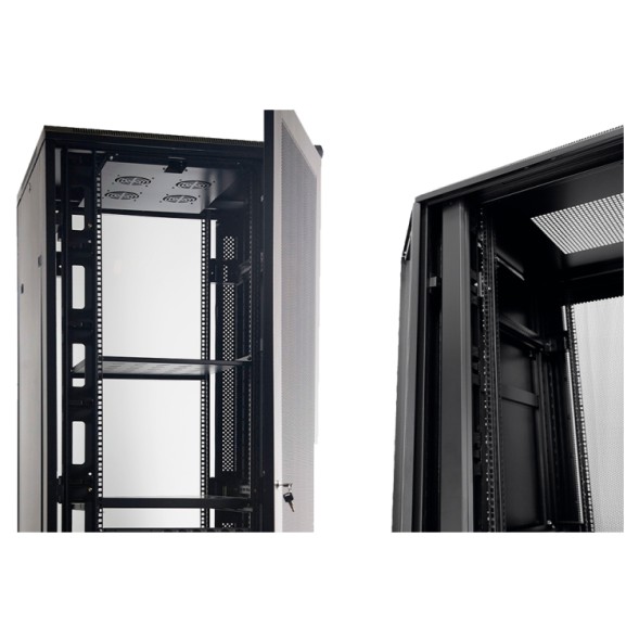 Підлогова стійка 19 MONOLYTH SH8047 СКЛО - 47U 800x800