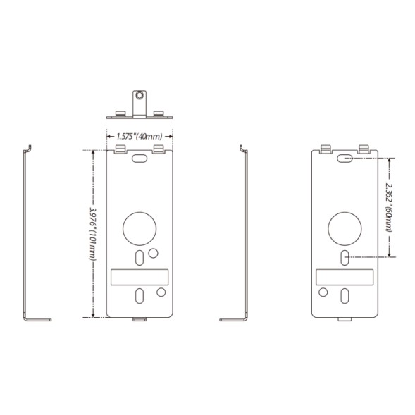 Lector control accesos ZKTeco ZK-ER-KR902-ZK - EM, DESFire, PIN