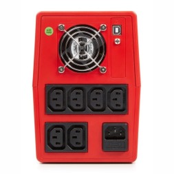 SAI Line-interactive de 2000 VA / 1200W, con alarma e indicador LED. Alimentación entrada 162-290VAC 50/60 Hz, salida 230 VAC,