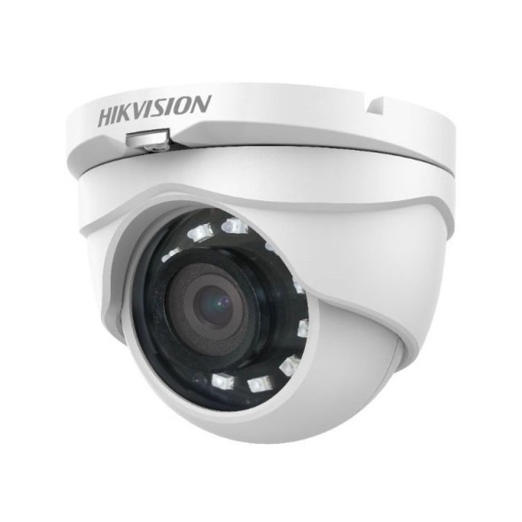 Cámara domo TVI, 1080p, 2,8mm, IR 25mts. Interior, blanca