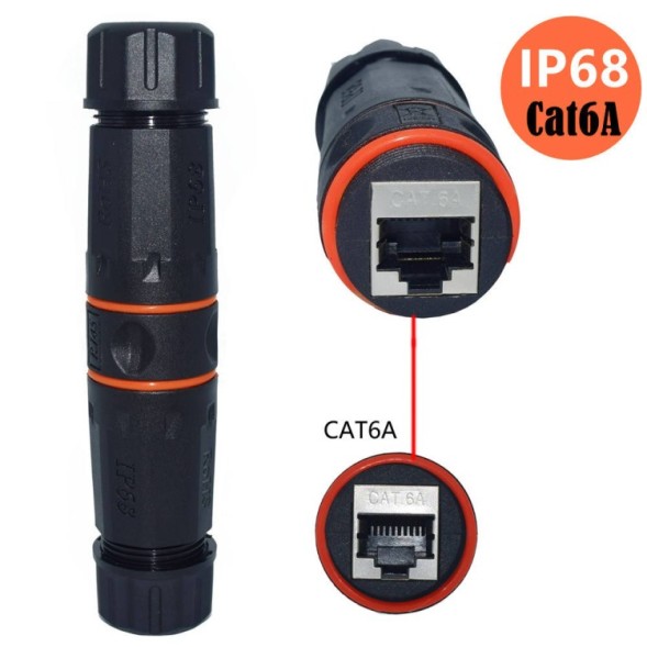 Адаптер RJ45 H-H Kelvo KE-ADA-C6A-EX - IP68