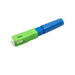 Conector SC/APC fusión, monomodo