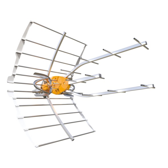 Antena Terrestre ELLIPSE UHF C21-48, G 38dB BOSS ON. Embalaje colectivo 8U (SIN Alimentación). 148920.