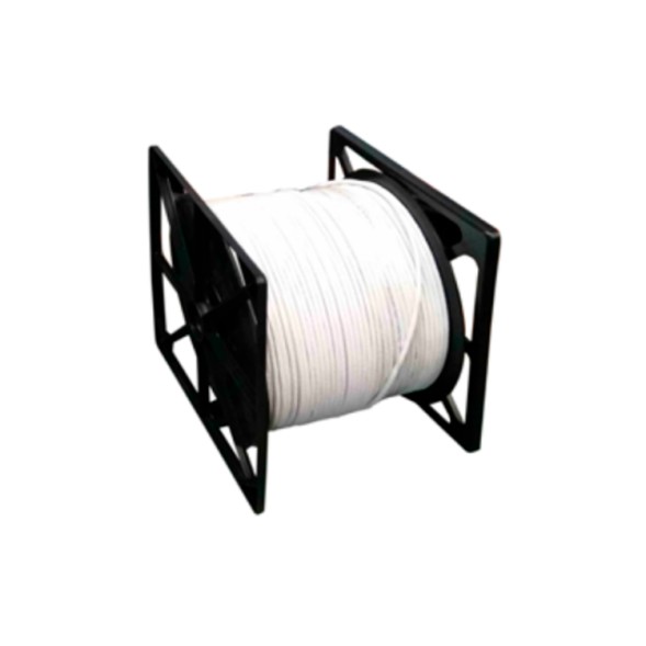 Кабель CAT6 UTP, мідь, LSZH, AWG 24, 0,51 мм, CPR-Dca s2 d2 a2, білий. Котушка 305 м.