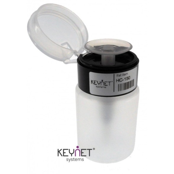 Dispensador alcohol 50ml 80X44mm, con cierre de seguridad