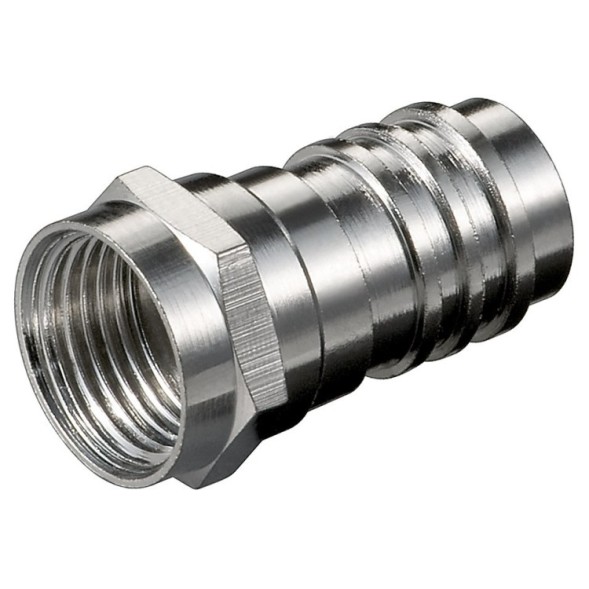 Conector F 7mm para crimpar TT 11861