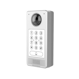 Videoportero IP HD + control de accesos con apertura con Teléfono, 2mpx, 180º, IP65, Soporta 802.3af o alimentador de 12V/1A