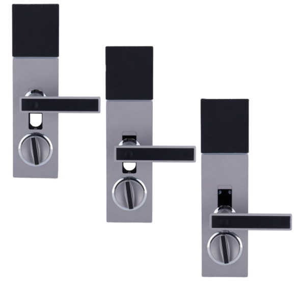 Cerradura girallaves inteligente Bluetooth. Apta cilindros de terceros. Manilla regulable. Compatible con AJAX