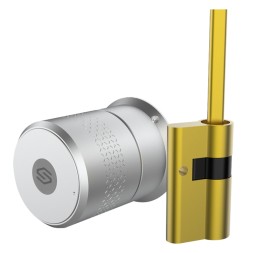 Cerradura inteligente Bluetooth. Cilindro motorizado europeo 35 x 35 mm