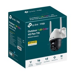 Cámara PTZ 4G TP-Link VIGI C540-4G (4mm) - 4MP, IP66, audio