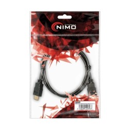 Кабель HDMI 1 метр v2.0b, Hi-Speed чоловік - чоловік, роздільна здатність 4K при 60Гц