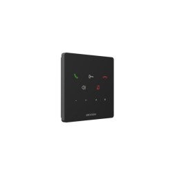 Telefono manoslibres 2 hilos Hikvision. Montaje en superficie. Negro