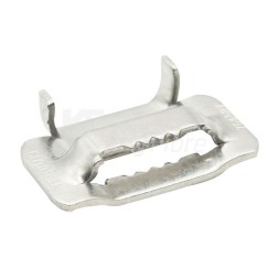 Hebilla para fleje de 20mm. Cantidad 100 und.