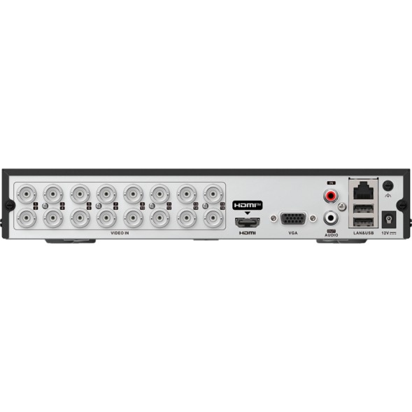 Grabador DVR HiWatch HWD-6116MH/T - 16CH, 1080p, H.265