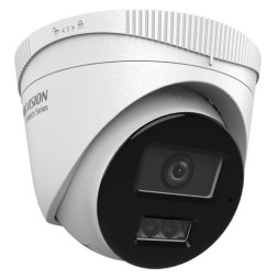 Cámara IP turret HiWatch HWI-T260HA-LU - 6 MP, luz híbrida, audio, PoE