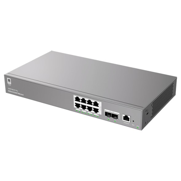 Комутатор PoE Grandstream GWN7801P PRO 8 портів L2++