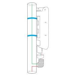 Switch exterior OEM SW1008POE-GF-120-OUT - 8 PoE+, 2 SFP