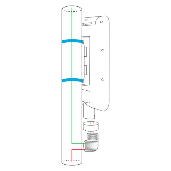 Switch exterior OEM SW1008POE-GF-120-OUT - 8 PoE+, 2 SFP