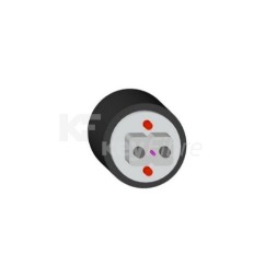 Cable 1F G657A2, monomodo, CPR-DCA, LSZH, x2 cubierta, para interior (plana 2x3mm)/exterior (PE negro) 5mm, con aramidas