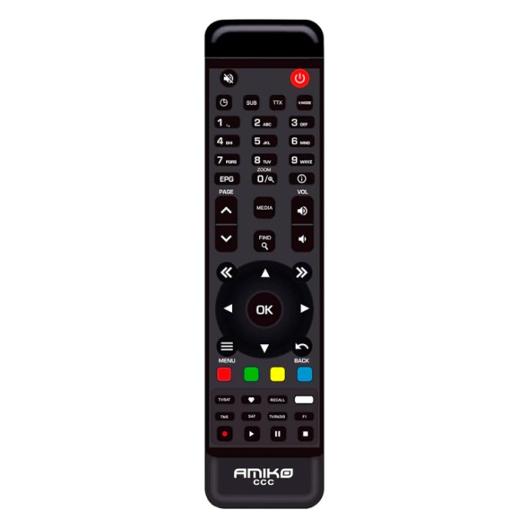 Ресивер 4K Amiko HD 9265+ DVB-S2/T2/C HEVC