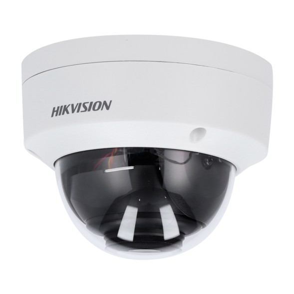 DAHUA Cámara IP domo, 4Mpx, Smart IR 30mts, fija 2.8mm, H265+, PoE802,3af, WIZSENSE, IP67. Micrófono