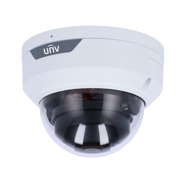 DAHUA Cámara IP domo, 4Mpx, Smart IR 30mts, fija 2.8mm, H265+, PoE802,3af, WIZSENSE, IP67. Micrófono
