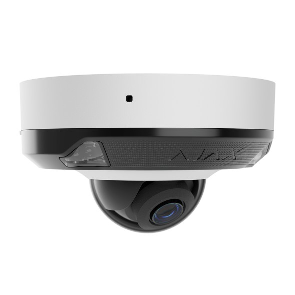 DAHUA Cámara IP domo, 4Mpx, Smart IR 30mts, fija 2.8mm, H265+, PoE802,3af, WIZSENSE, IP67. Micrófono