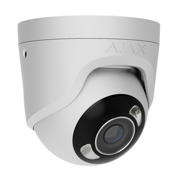 DAHUA Cámara IP domo, 4Mpx, Smart IR 30mts, fija 2.8mm, H265+, PoE802,3af, WIZSENSE, IP67. Micrófono