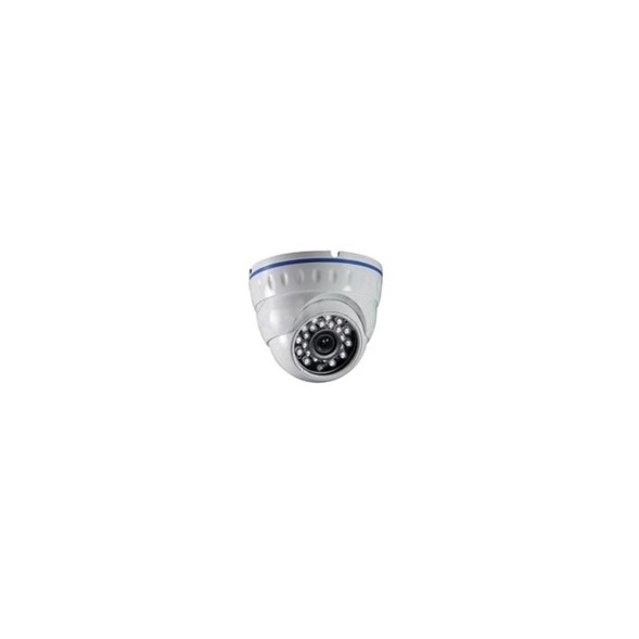 DAHUA Cámara IP domo, 4Mpx, Smart IR 30mts, fija 2.8mm, H265+, PoE802,3af, WIZSENSE, IP67. Micrófono