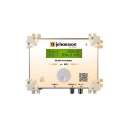 Modulador digital a COFDM/QAM. 1 entrada + LOOP HDMI hasta 1080p.