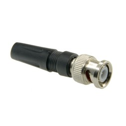 Conector BNC macho atornillar RG59