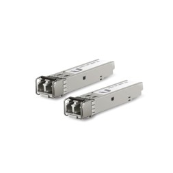 Pack de módulos SFP x2 LC (1.25G SM 20kmT1550nm/R1310n), 300mts