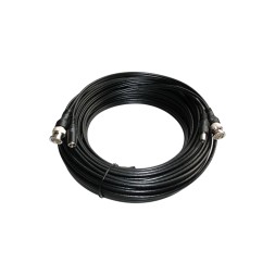 Cable coaxial RG 59 con alimentación preconectorizado con BNC + DC. 30mts